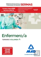 Enfermero/A Del Servicio De Salud De La Comunidad De Madrid. Temario Volumen 4