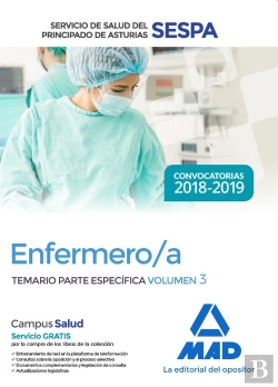 Bertrand.pt - Enfermero/A Del Servicio De Salud Del Principado De Asturias (Sespa). Temario Parte Específica Volum