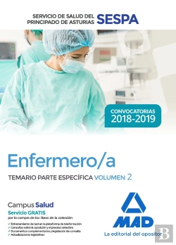 Bertrand.pt - Enfermero/A Del Servicio De Salud Del Principado De Asturias (Sespa). Temario Parte Específica Volum