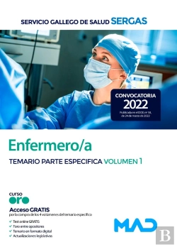 Bertrand.pt - Enfermero/A Del Servicio Gallego De Salud. Temario Parte Especifica Volumen 1