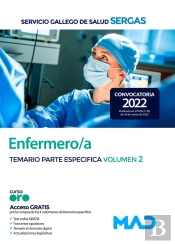 Enfermero/A Del Servicio Gallego De Salud. Temario Parte Especifica Volumen 2