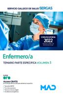 Enfermero/A Del Servicio Gallego De Salud. Temario Parte Especifica Volumen 3