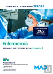 Enfermero/A Del Servicio Gallego De Salud. Temario Parte Especifica Volumen 4