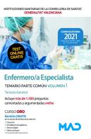 Enfermero/A Especialista De Las Instituciones Sanitarias De La Conselleria De Sanitat De La Generali