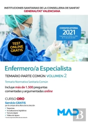 Enfermero/A Especialista De Las Instituciones Sanitarias De La Conselleria De Sanitat De La Generali