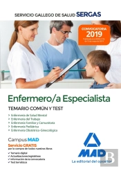 Enfermero/A Especialista Del Servicio Gallego De Salud. Temario Común Y Test