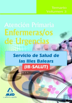 Bertrand.pt - Enfermeros De Urgencias De Atención Primaria Del Ib-Salut. Temario Volumen Iii.