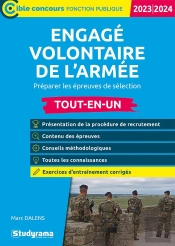 Engagé Volontaire De L'Armée Tout-En-Un : Préparer Les Épreuves De Selection (Édition 2023/2024)