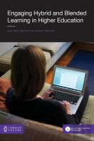 Engaging Hybrid And Blended Learning In Higher Education