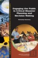 Engaging The Public In Critical Disaster Planning And Decision Making