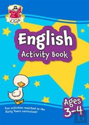 English Activity Book For Ages 3-4 (Preschool)