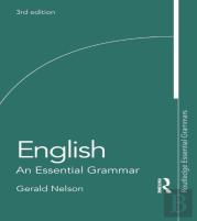 English: An Essential Grammar