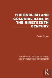 English And Colonial Bars In The Nineteenth Century