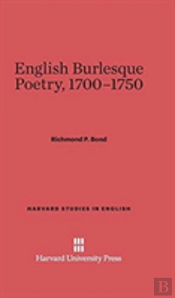 Bertrand.pt - English Burlesque Poetry, 1700-1750