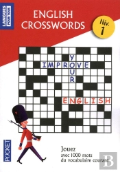 English Crosswords Niveau 1 ; Mots Croises En Anglais ; Jouez Avec 100 Mots Du Vocabulaire Courant