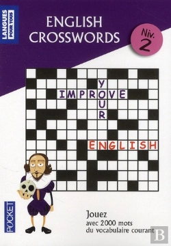 Bertrand.pt - English Crosswords Niveau 2 ; Mots Croises En Anglais ; Jouez Avec 100 Mots Du Vocabulaire Courant