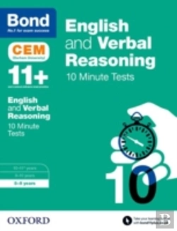 Bertrand.pt - English & Verbal Reasoning: Bond 11+ Cem 10 Minute Tests (Now Cambridge Select Insight)