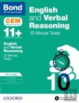 English & Verbal Reasoning: Bond 11+ Cem 10 Minute Tests: Ready For The 2026 Cambridge Select Insight Exam