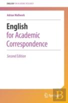 English For Academic Correspondence