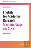 English For Academic Research: Grammar, Usage And Style