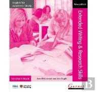 English For Academic Study: Extended Writing & Research Skills Teacher'S Book - Edition 2