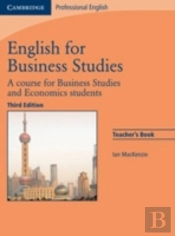 English For Business Studies Teacher'S Book