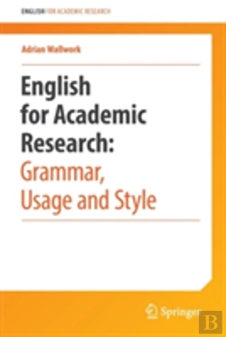 Bertrand.pt - English For Research: Usage, Style, And Grammar
