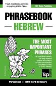 English-Hebrew Phrasebook And 1500-Word Dictionary
