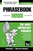 English-Hindi Phrasebook And 1500-Word Dictionary