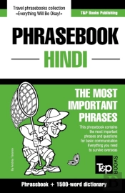 English-Hindi Phrasebook And 1500-Word Dictionary