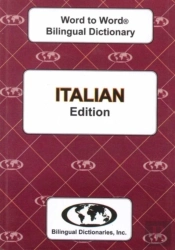 English-Italian & Italian-English Word-To-Word Dictionary