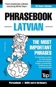 English-Latvian Phrasebook & 3000-Word Topical Vocabulary