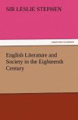 English Literature And Society In The Eighteenth Century