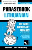 English-Lithuanian Phrasebook & 3000-Word Topical Vocabulary