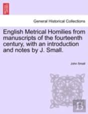English Metrical Homilies From Manuscrip