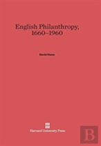 English Philanthropy, 1660-1960