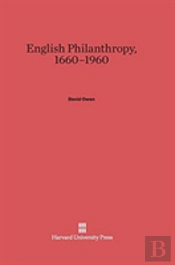 English Philanthropy, 1660-1960