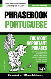 English-Portuguese Phrasebook And 1500-Word Dictionary
