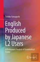 English Produced By Japanese L2 Users
