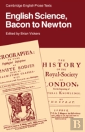 English Science: Bacon To Newton