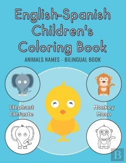 Bertrand.pt - English-Spanish Children'S Coloring Book - Animals Names - Bilingual Book