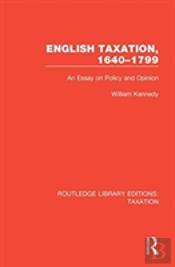 English Taxation, 1640-1799