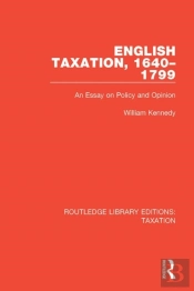 English Taxation, 1640-1799