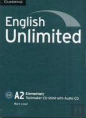 English Unlimited Elementary Testmaker Cd-Rom And Audio Cd
