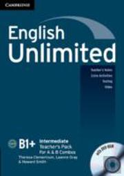 English Unlimited Intermediate A And B Teacher'S Pack (Teacher'S Book With Dvd-Rom)