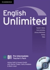 English Unlimited Pre-Intermediate Teacher'S Pack (Teacher'S Book With Dvd-Rom)