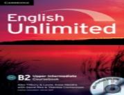 English Unlimited Upper Intermediate Coursebook With E-Portfolio
