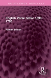 English Verse Satire 1590-1765