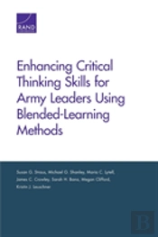 Enhancing Critical Thinking Skills For Army Leaders Using Blended-Learning Methods