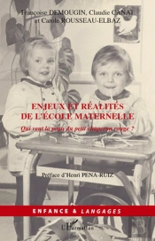 Enjeux Et Réalités De L'École Maternelle ; Qui Veut La Peau Du Petit Chaperon Rouge ?
